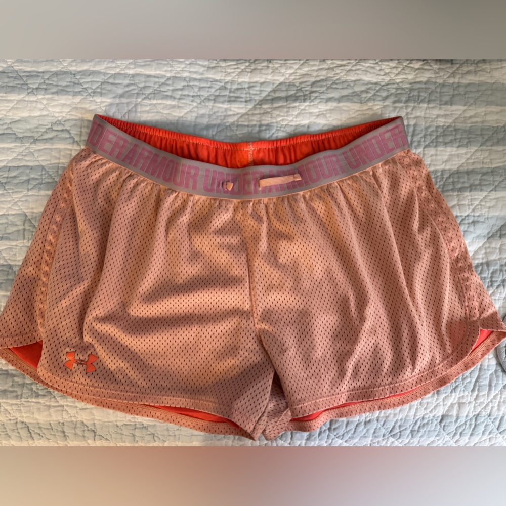 Under Armour Women's Coral Athletic Shorts